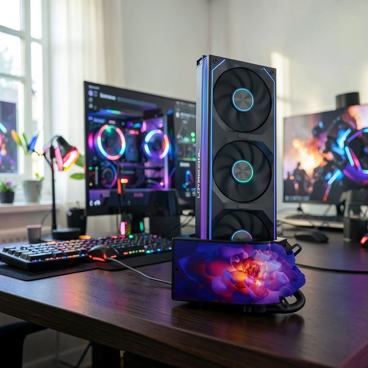 Система охлаждения LovingCool SC70 Third Space 360 Fan Edition Black