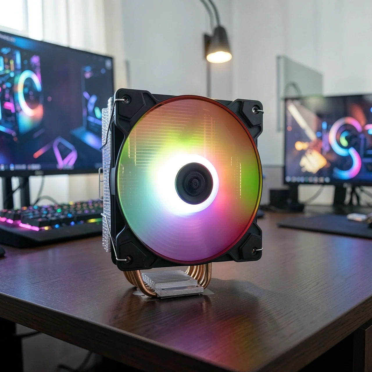 Кулер AVC 1700/115X, 1 вентилятор, RGB подсветка