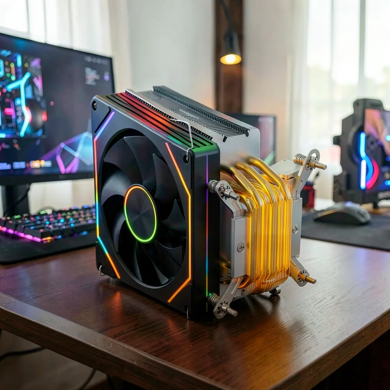 Кулер FROSTWIND BX120Pro черный Performance 6 трубок Intel