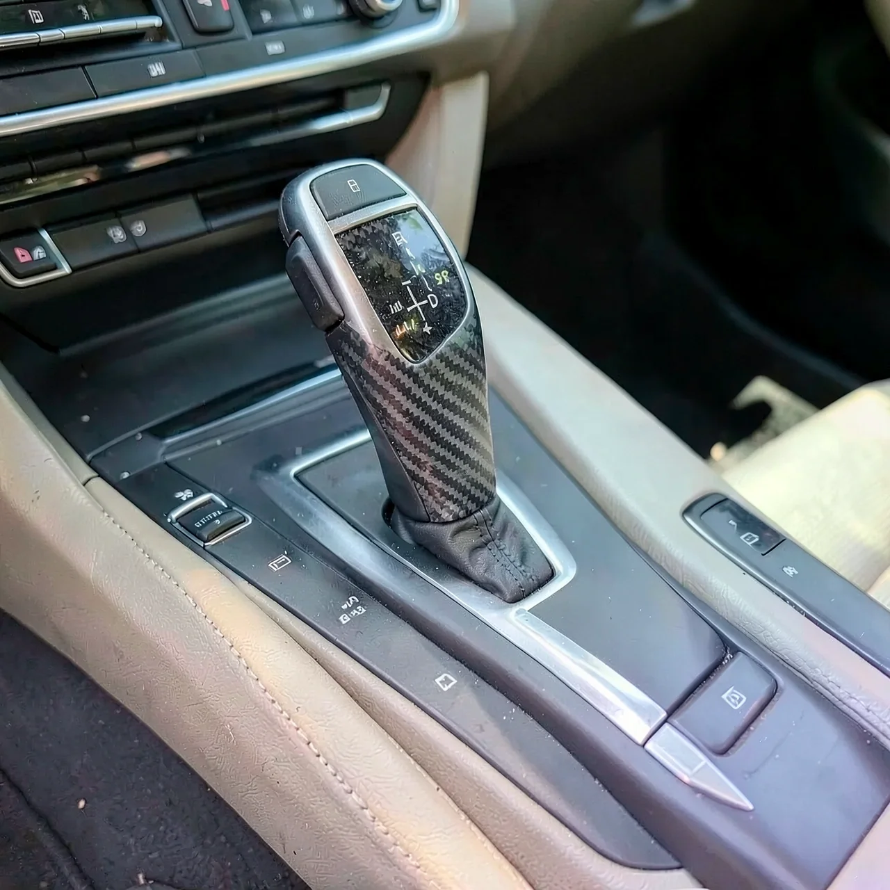 Накладка на рычаг КПП BMW стандартная