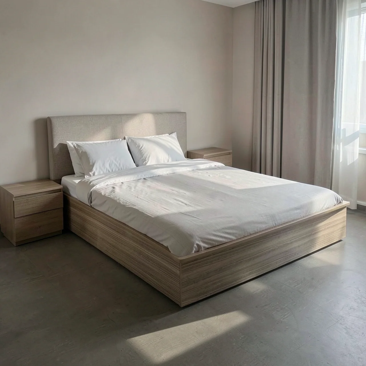 Каркас кровати 1.5м Вариант A ДСП
