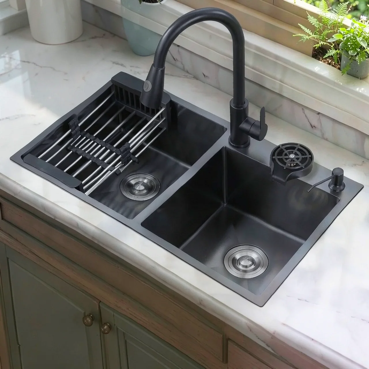 Кухонная мойка 75x41 базовая