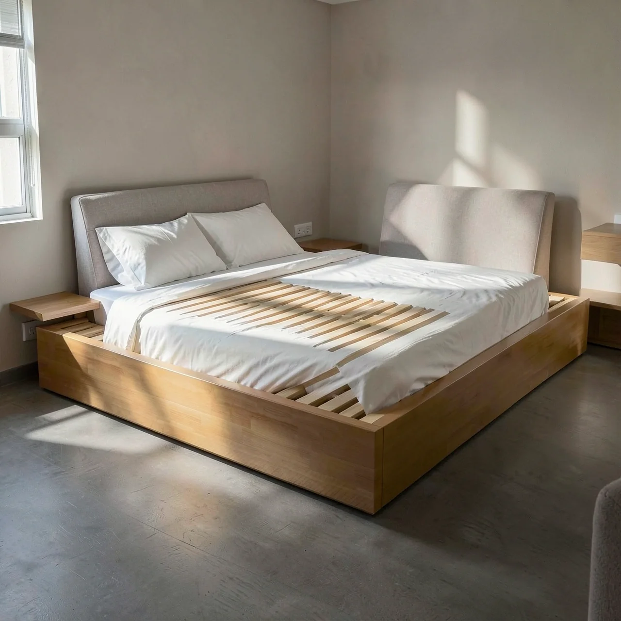 Кровать-татами дерево 16см 1.2x2м
