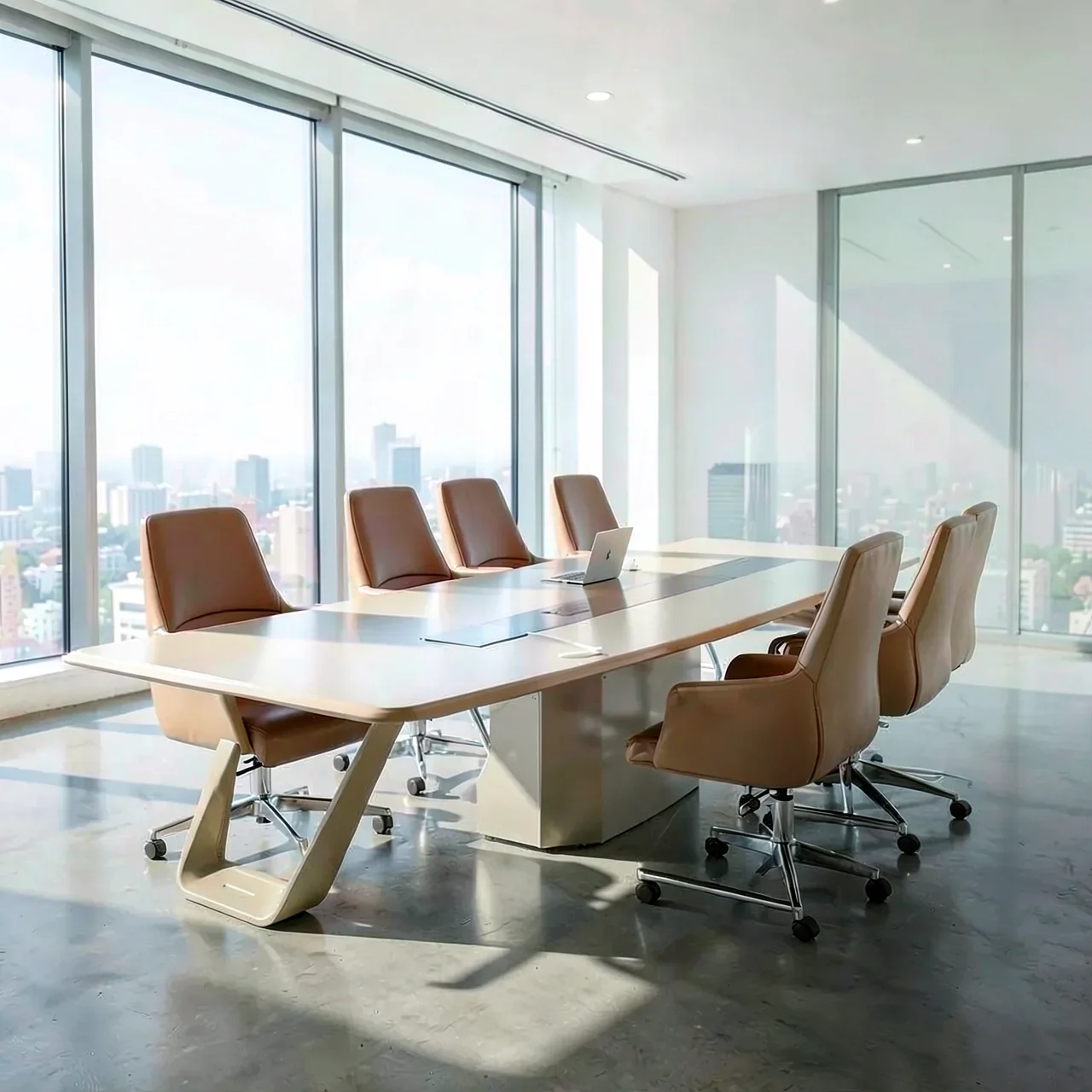 Конференц-стол 8 м с 26 стульями
