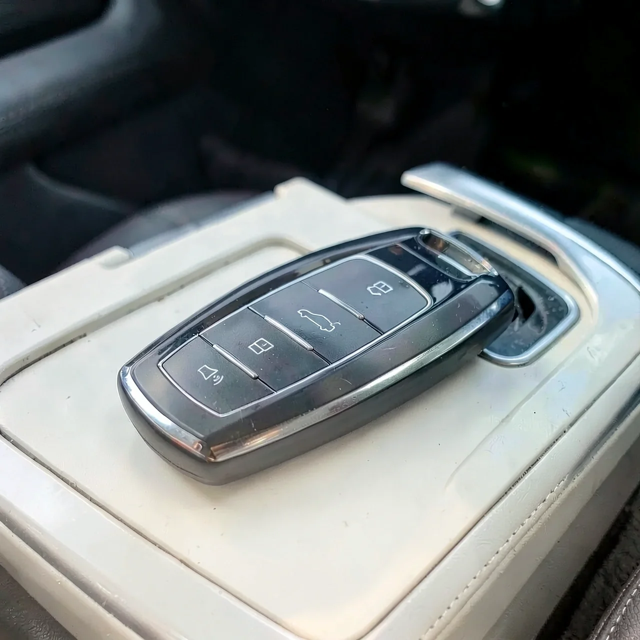 Чехол для ключа Haval 4 кнопки черный одиночный