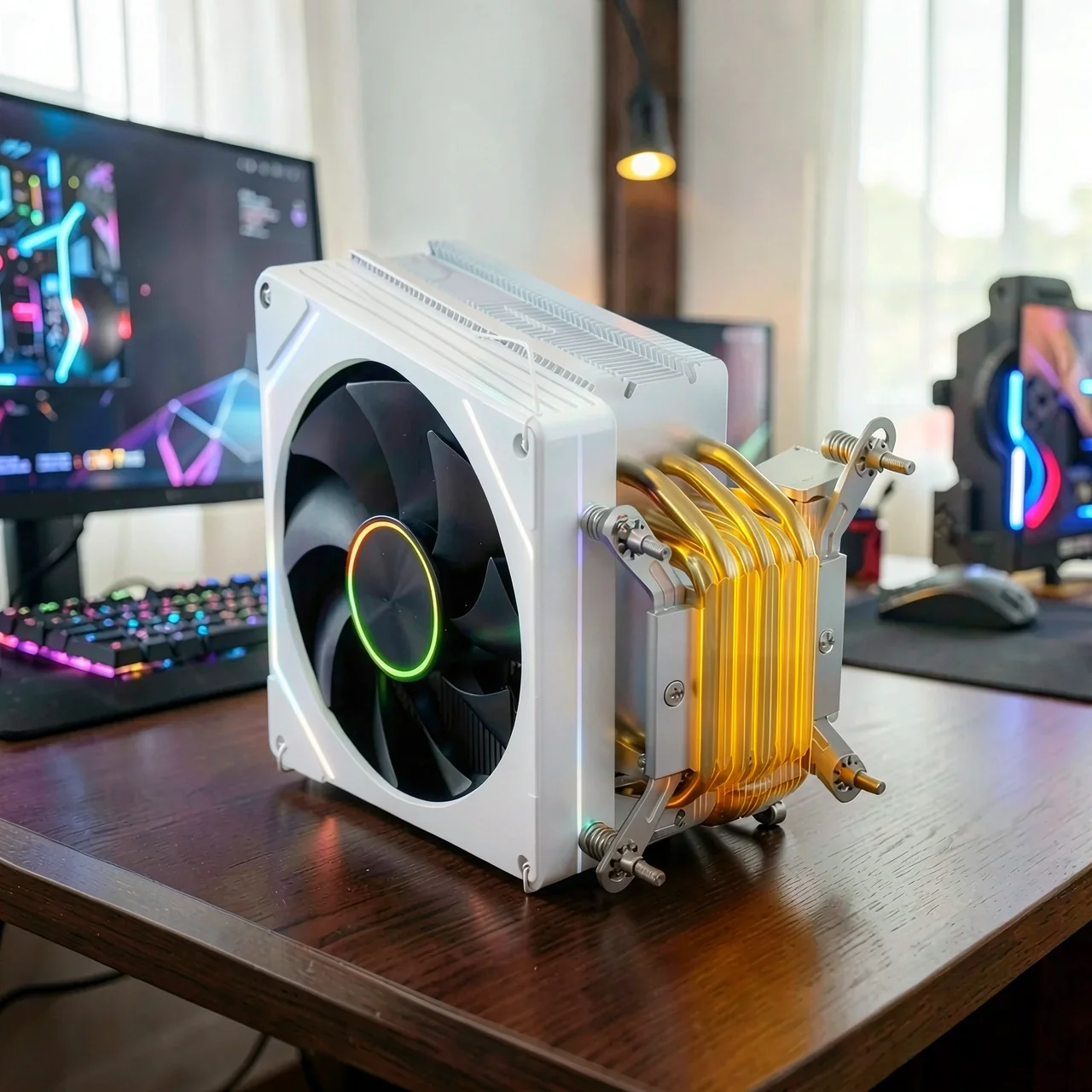 Кулер FROSTWIND BX120Pro белый без подсветки 6 трубок Intel