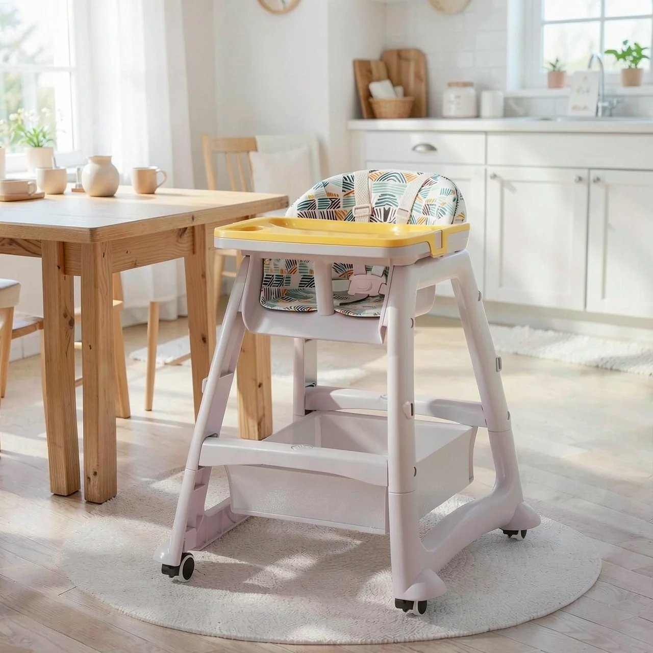 Стул детский Patdi Baby 8812 повышенный люкс розовый