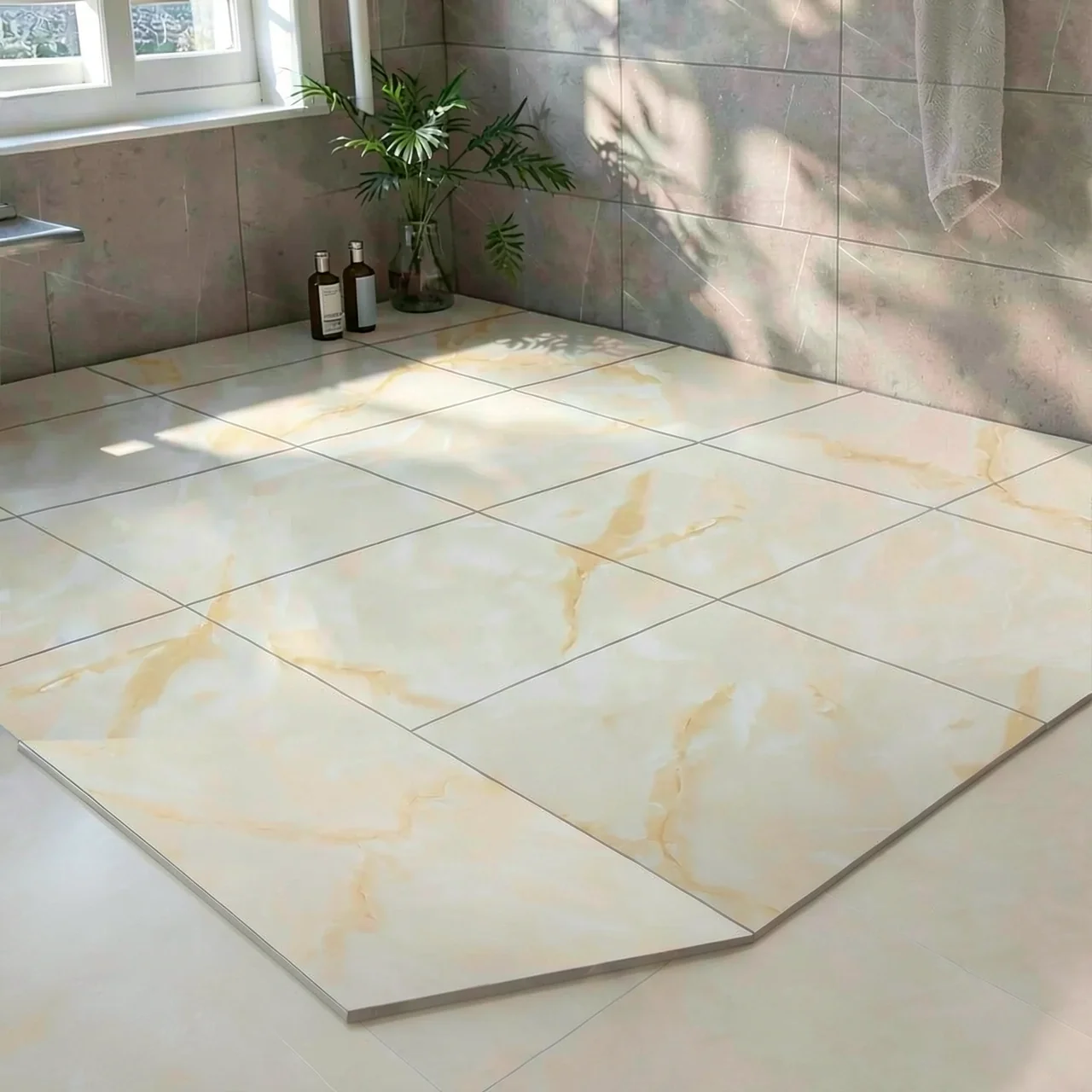 Виниловая плитка глянцевая W802L 80x80