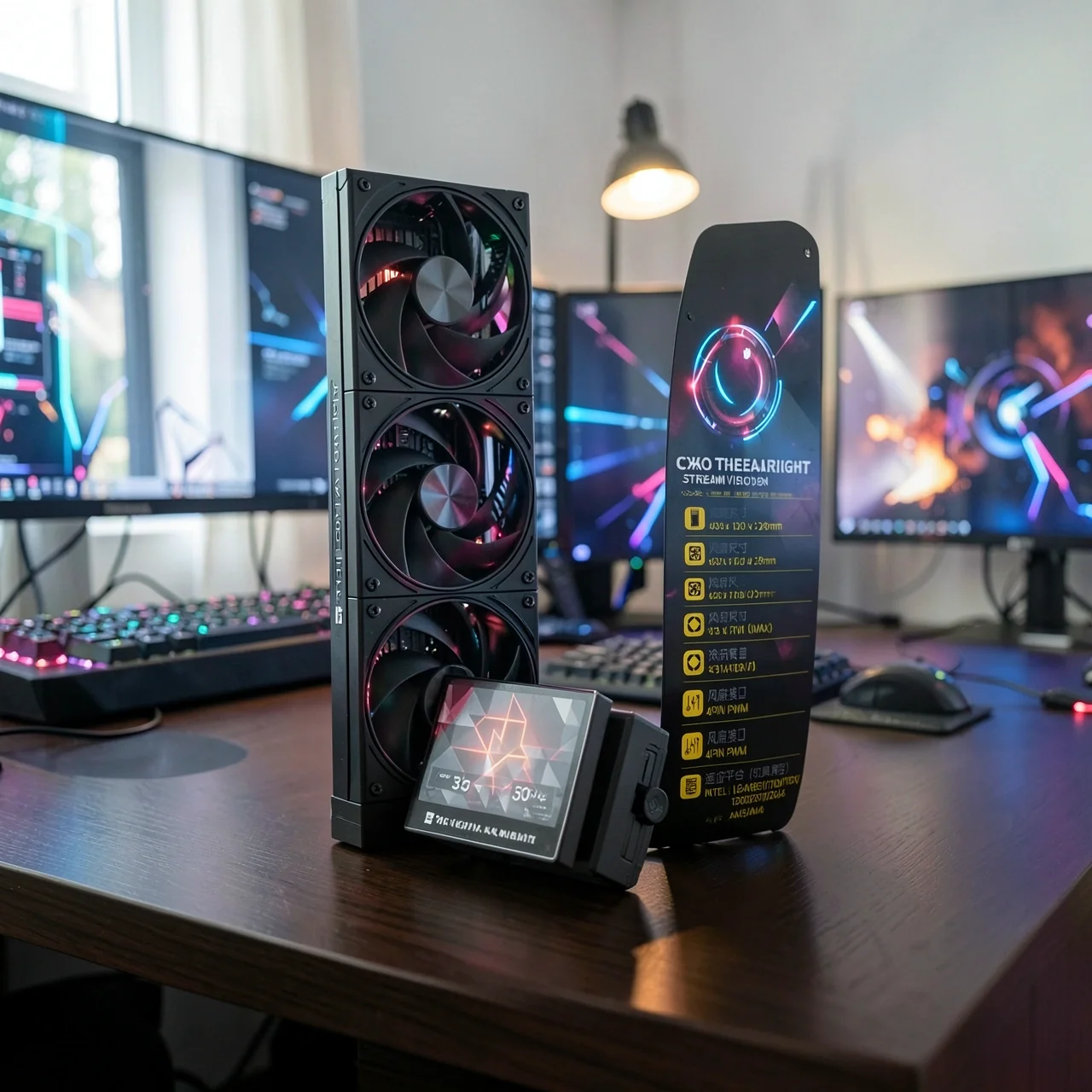 СЖО Thermalright STREAM VISION 360 черная