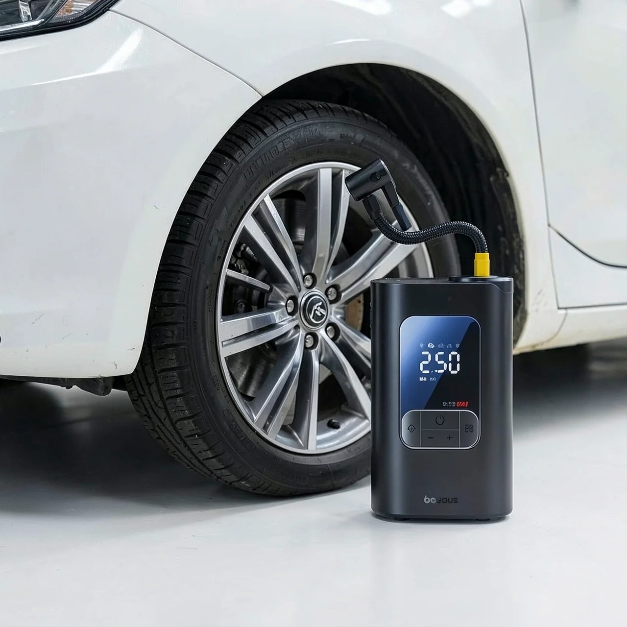 Компрессор Baseus Ultra Mini беспроводной 7500 мАч 22 цилиндра