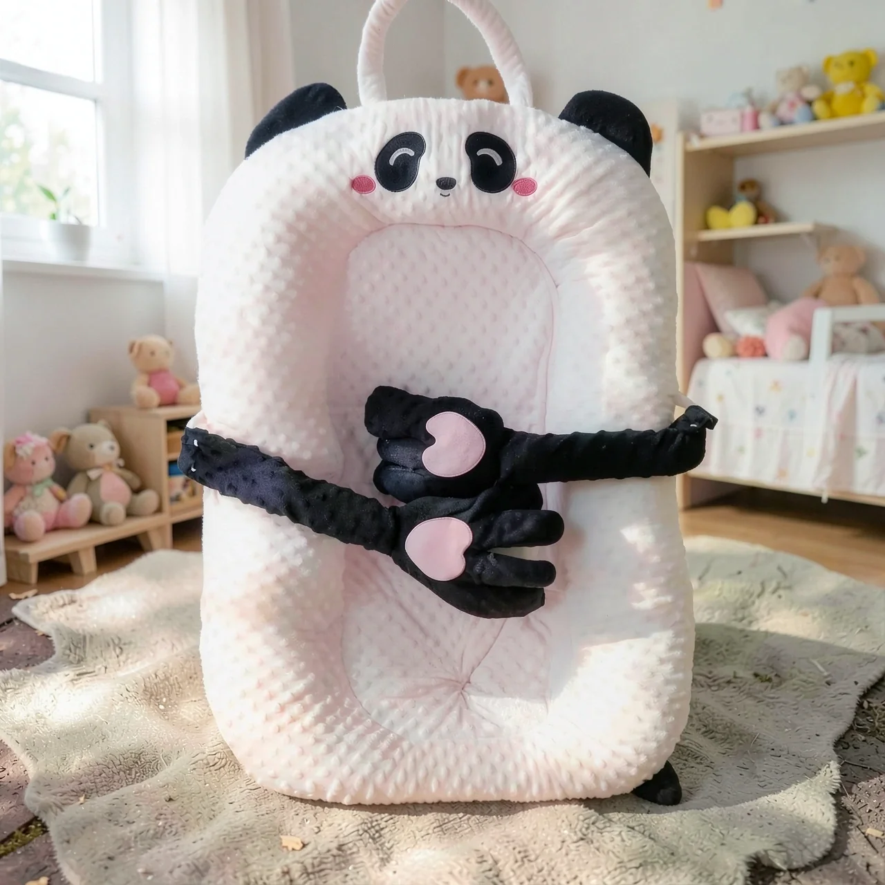 Кокон-кровать Sugarbao Розовый кролик с усыплением