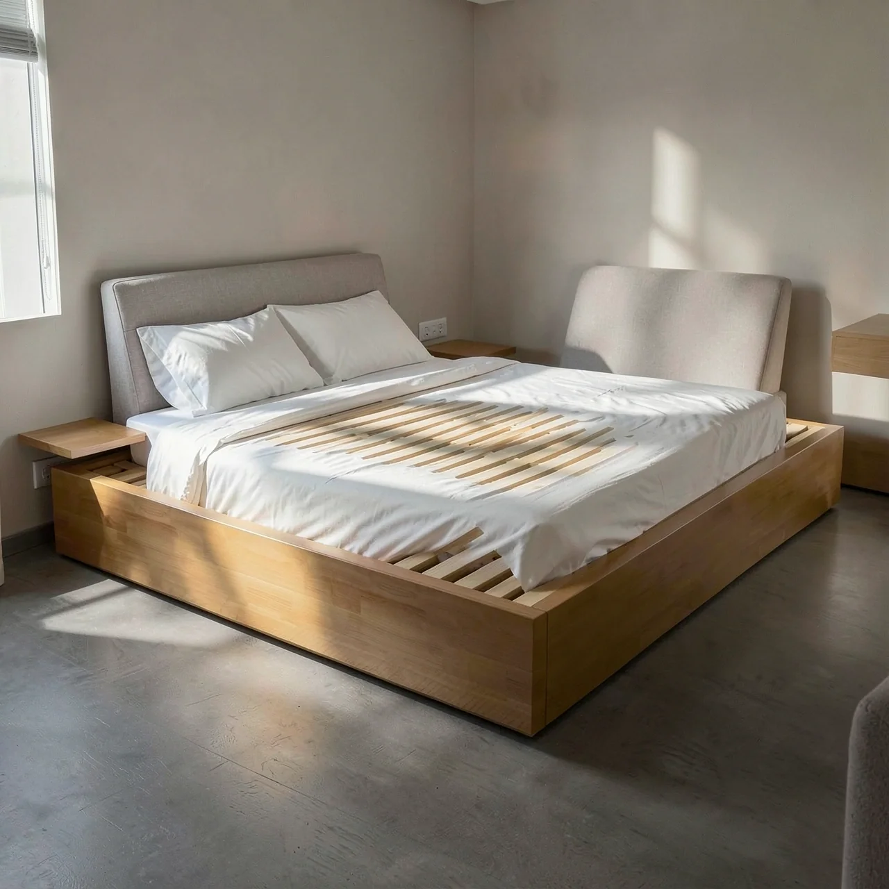 Кровать-татами дерево 16см 1.8x2м