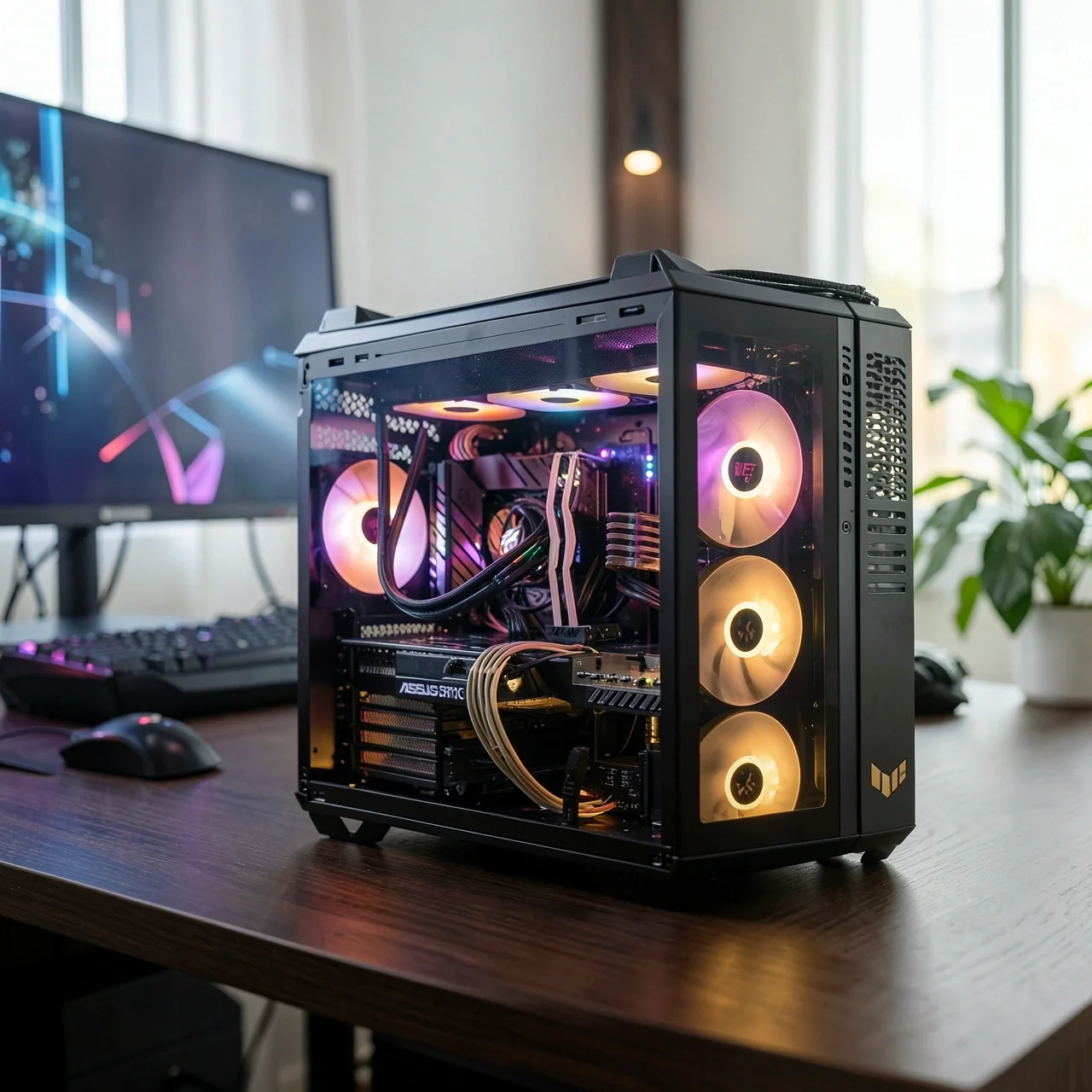СЖО ASUS ROG Strix Ryujin II 360 ARGB LCD в комплекте с корпусом GT502
