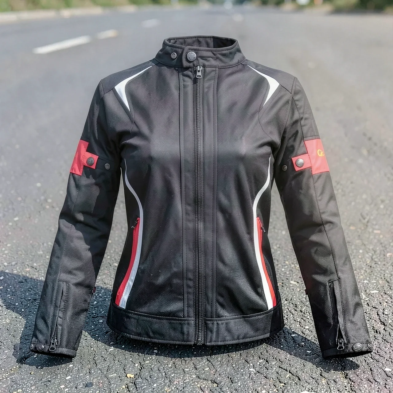 Мотокуртка женская зимняя розовая 4XL