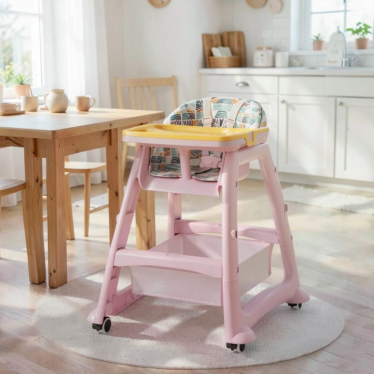 Стул детский Patdi Baby 8812 улучшенный розовый