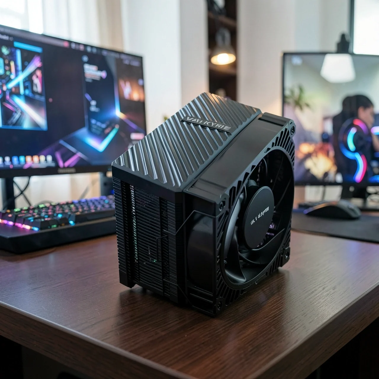 Кулер VK Valkyrie CQ125 черный матовый