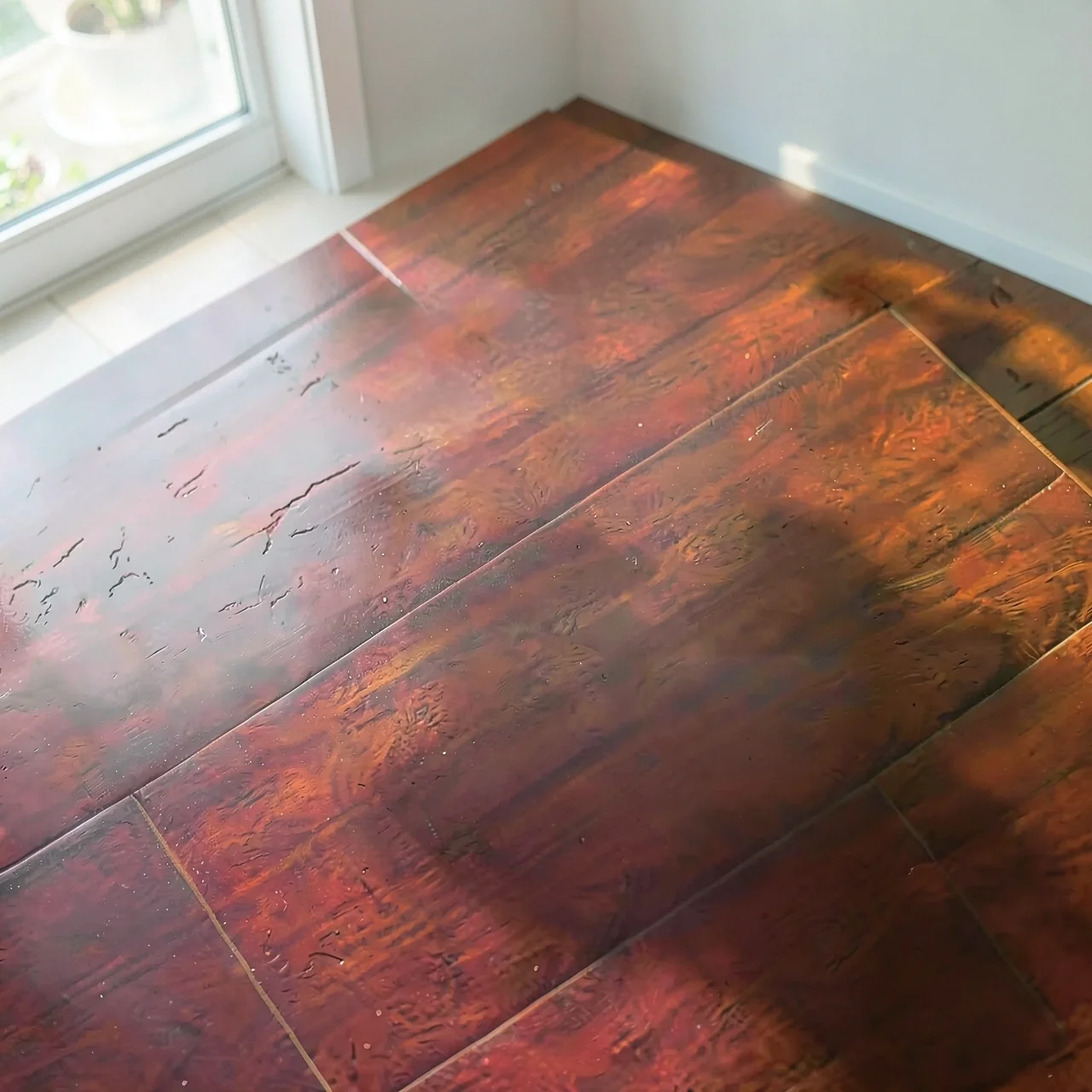 Ламинированный пол износостойкая модель 12-572