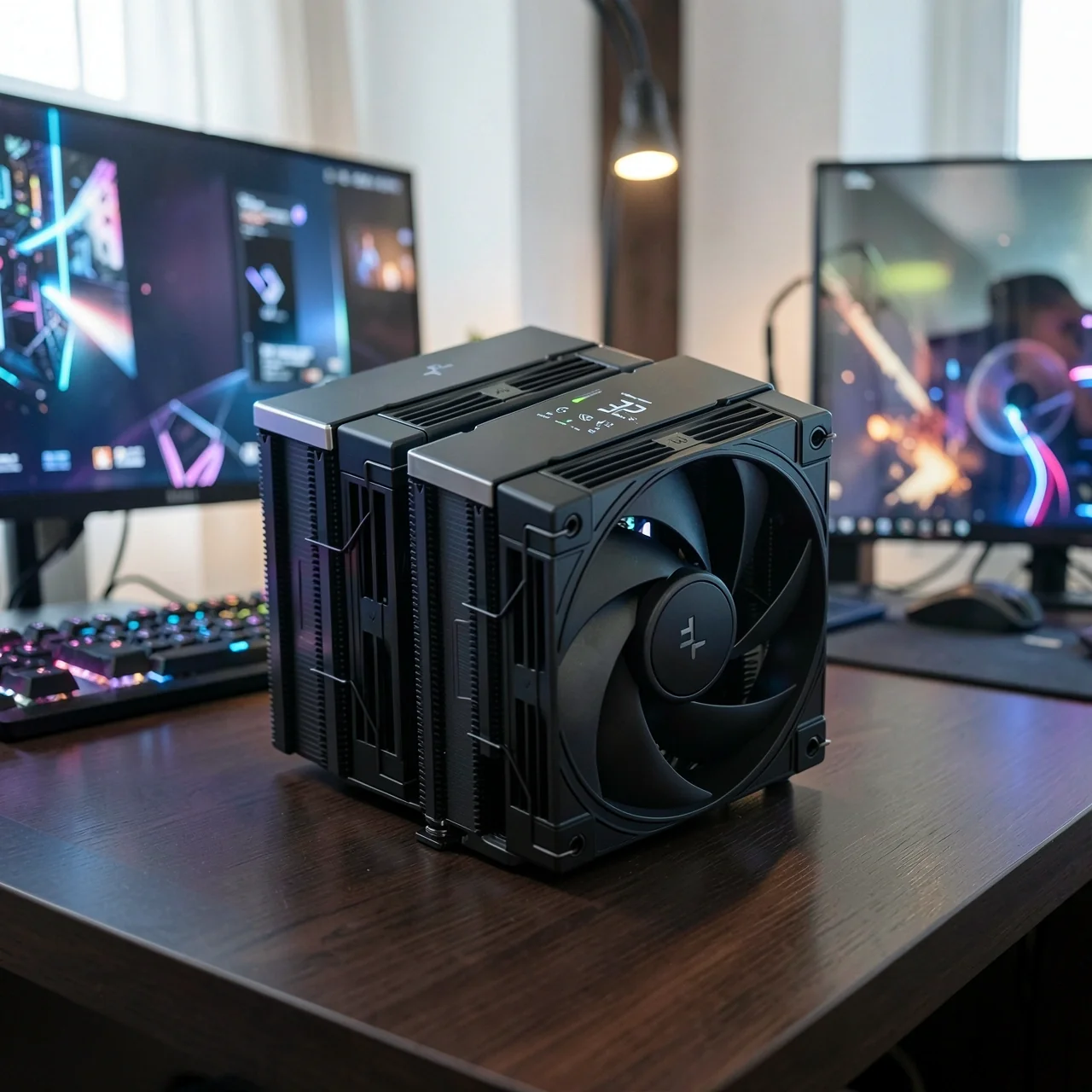 Кулер DeepCool AK620 G2 черный с дисплеем