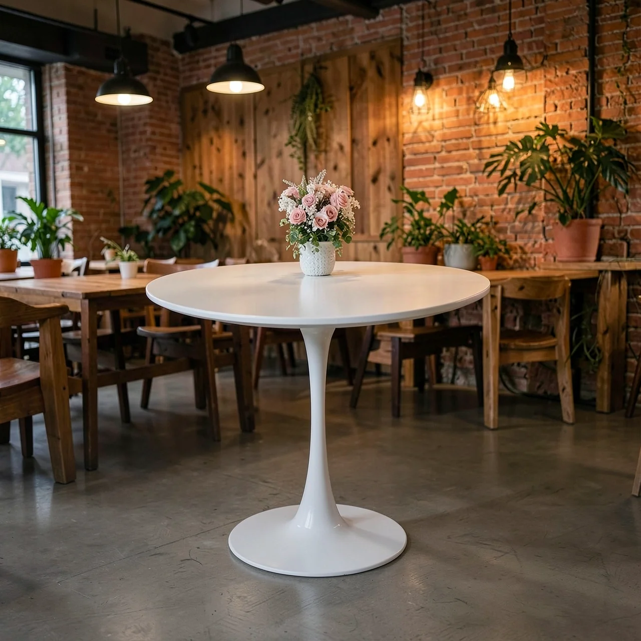Стол Тюльпан белый 70 см