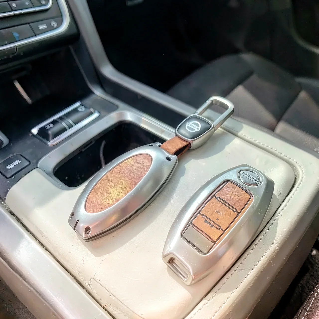 Корпус ключа Nissan цинковый 3 кнопки