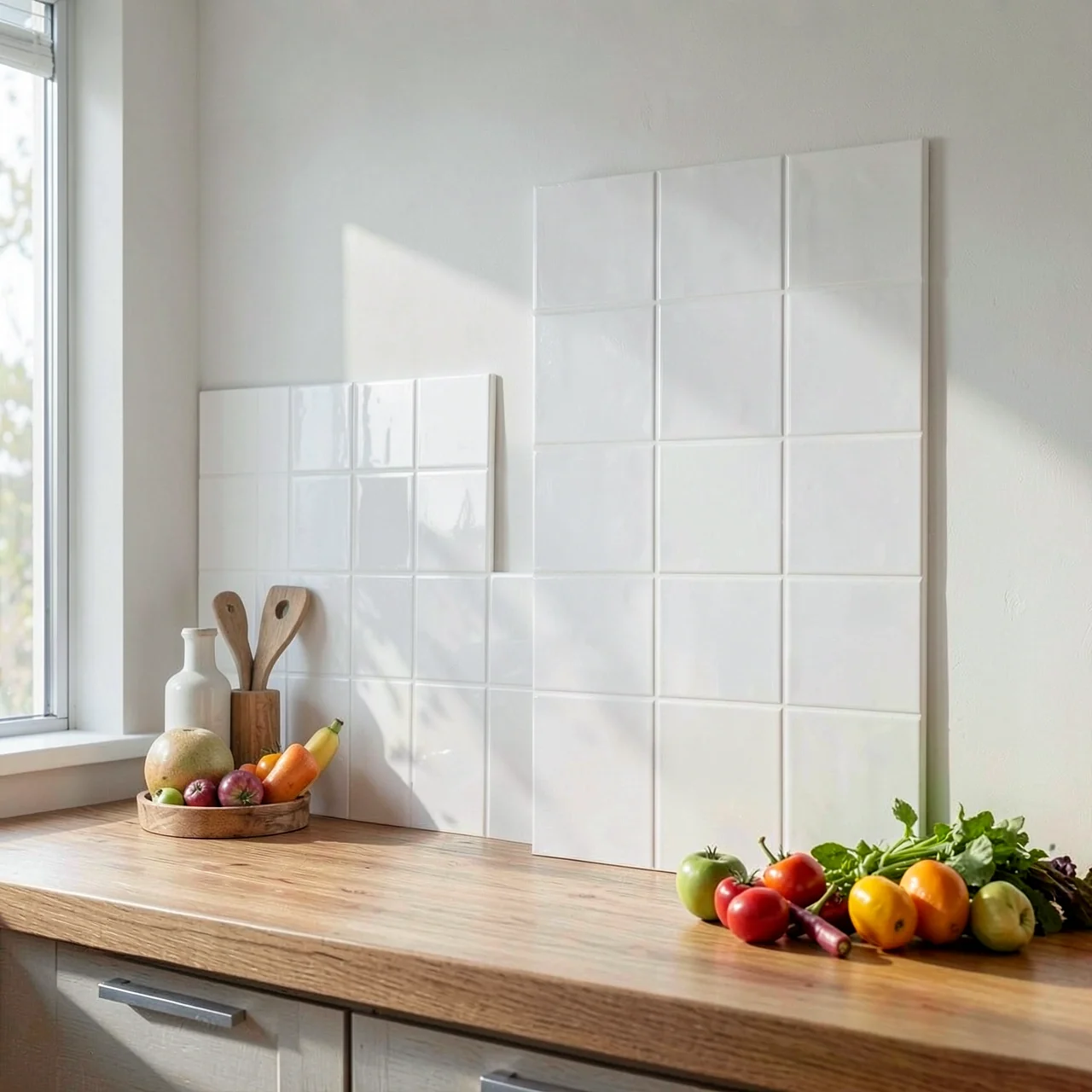 Плитка STF Pearl Pure white 18 squares 300X600