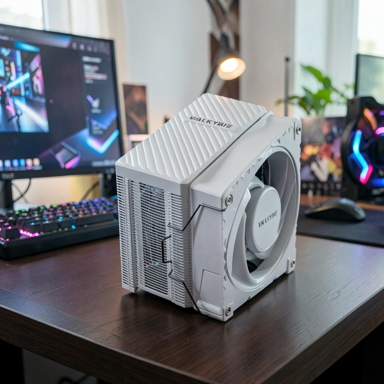 Кулер VK Valkyrie CQ125 белый матовый