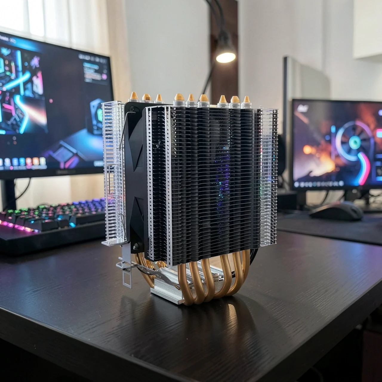 Кулер Frostwind X99 без подсветки, 1 вентилятор, PWM