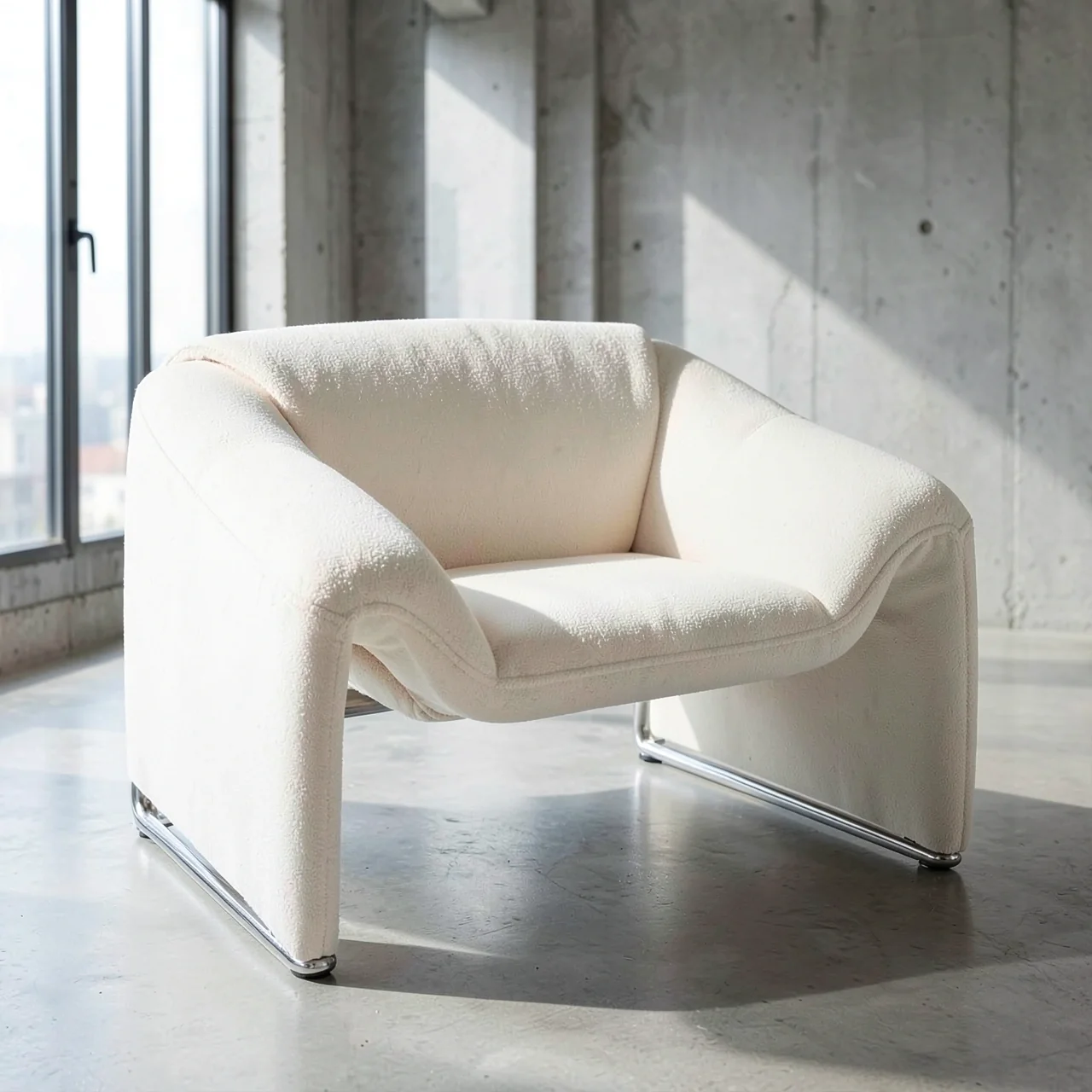 Кресло-диван Zuozuo Sofa бежевый бархат