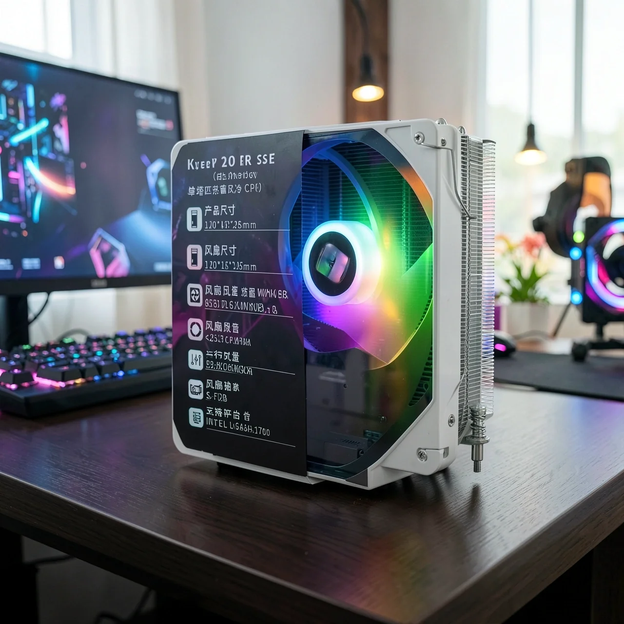 Кулер Thermalright AX120R SE White ARGB