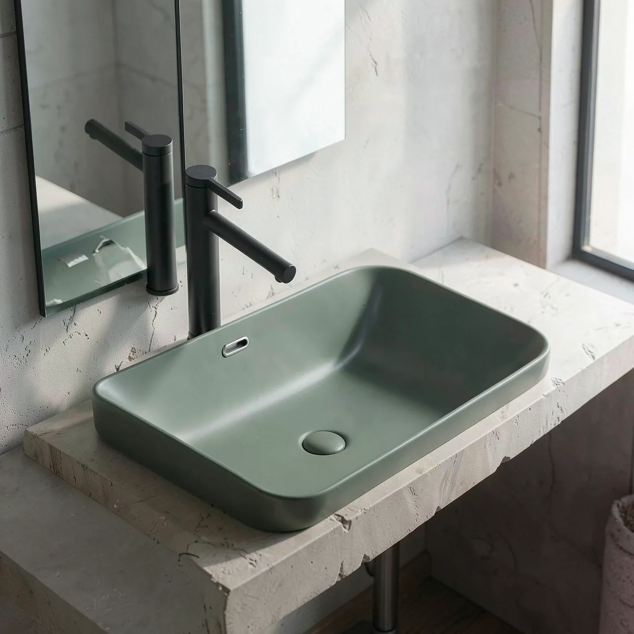 Раковина Montop CB894 белая 50x30