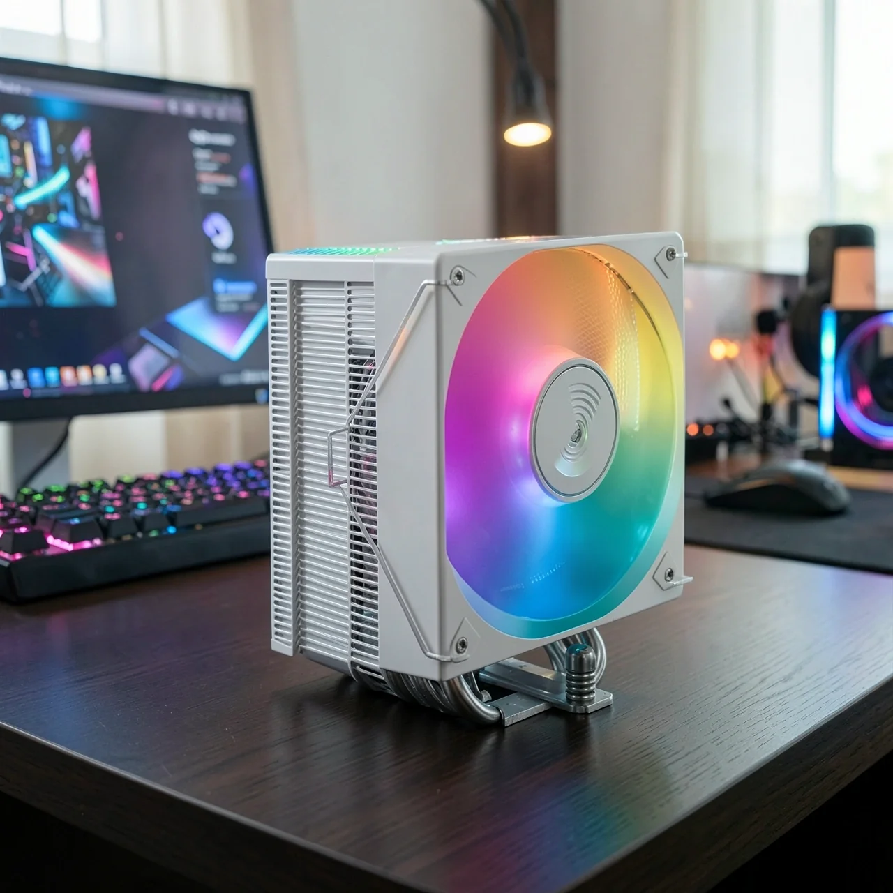 Кулер для процессора Jonsbo CR-1000MAX ARGB белый