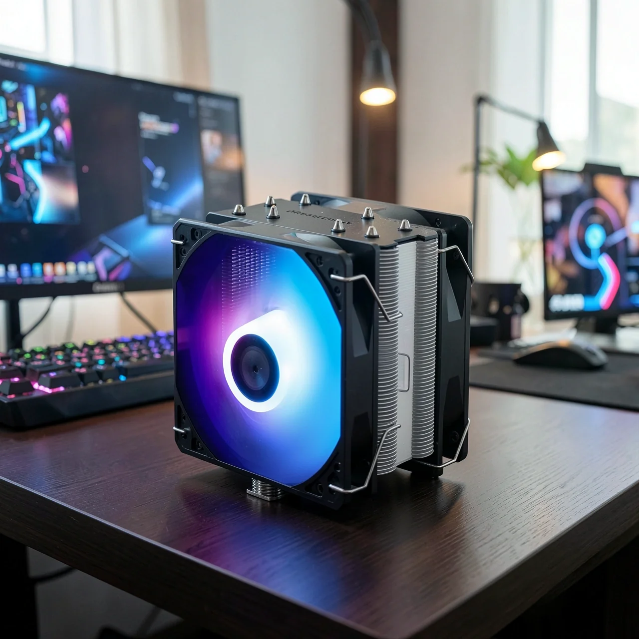Кулер Thermalright AX120R SE ARGB с двумя вентиляторами