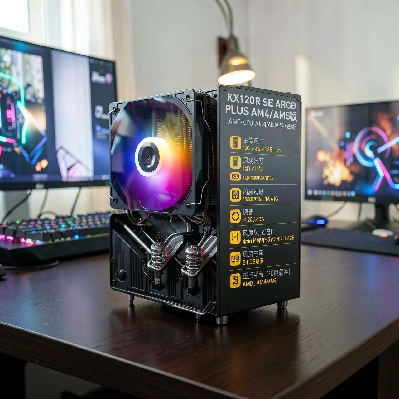 Кулер Thermalright AX120R SE ARGB PLUS для AMD AM4/AM5