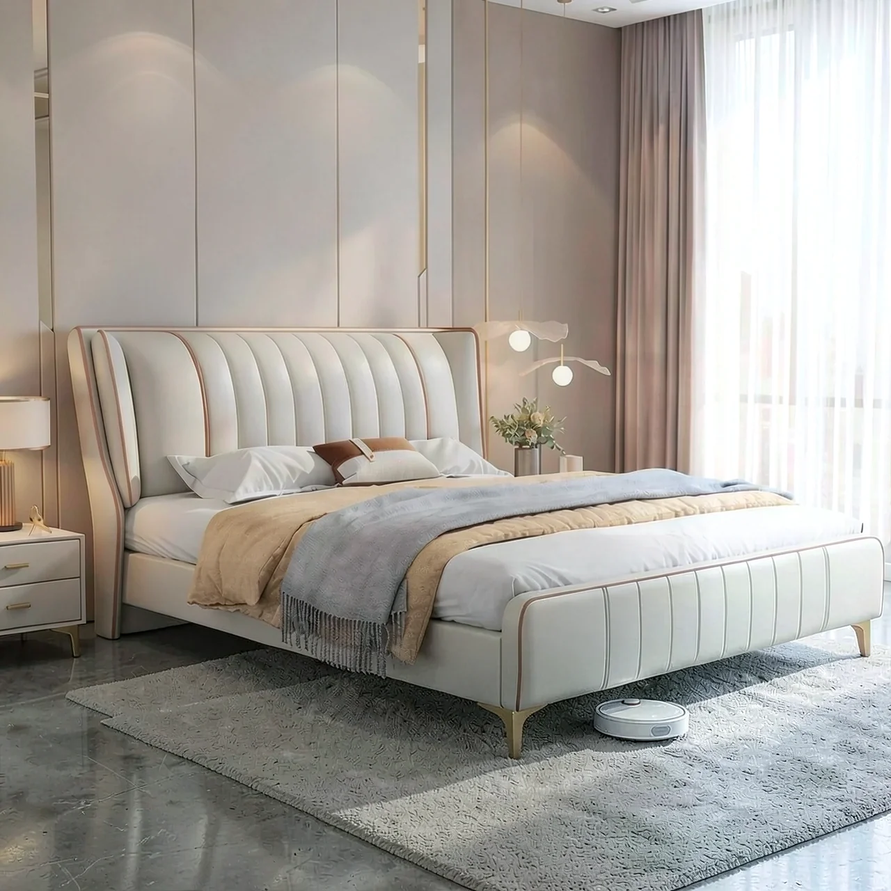 Кровать двуспальная Sopdi SPD-86262