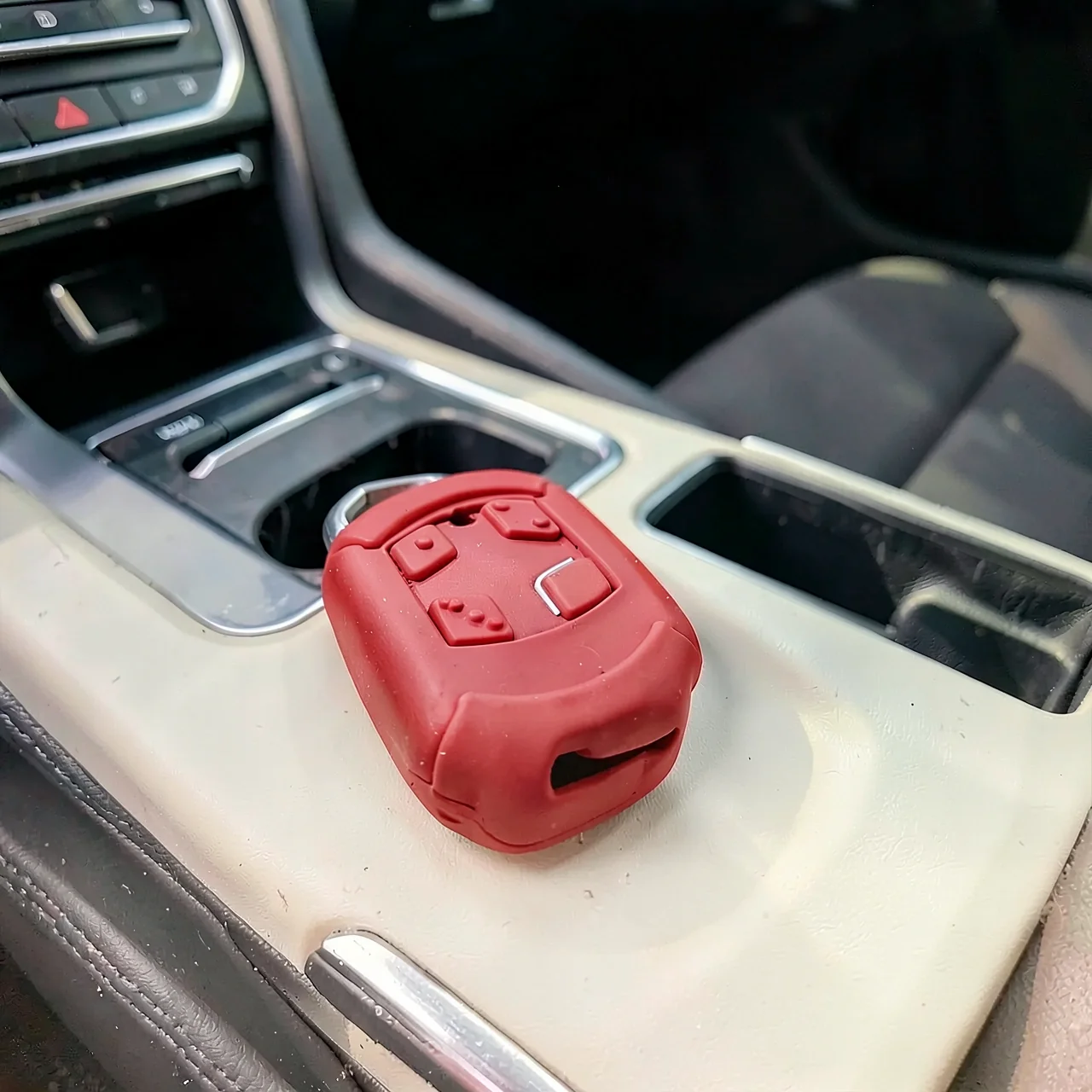Чехол силиконовый Chevrolet красный