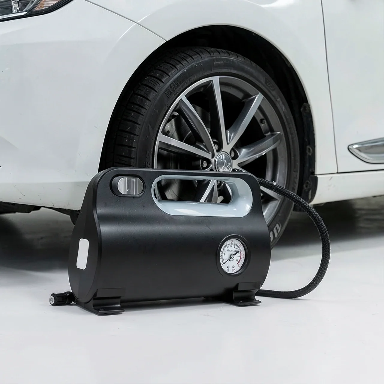 Компрессор Leiben Inflator T с удлинителем и ремкомплектом