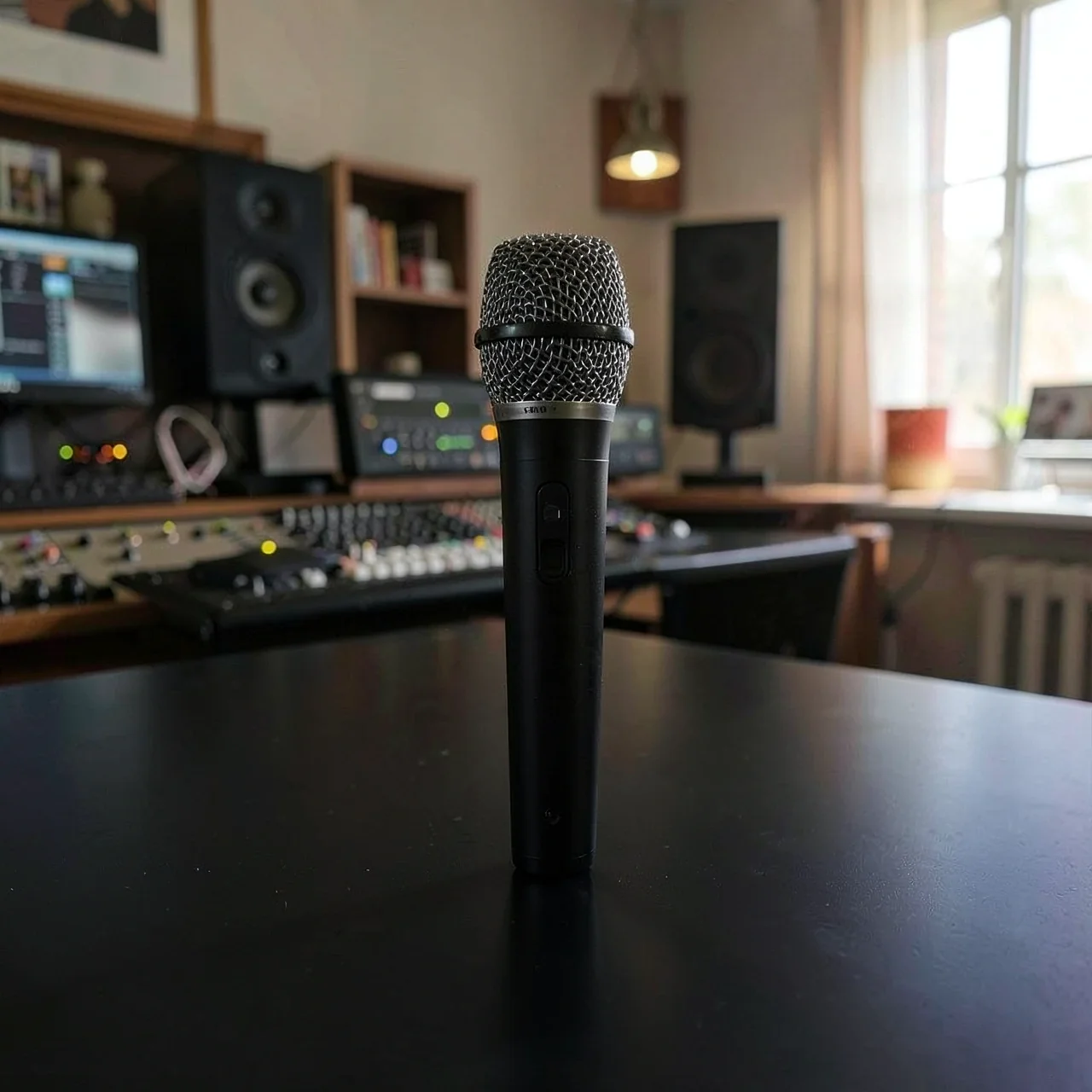 Детский микрофон Проп B331 черный
