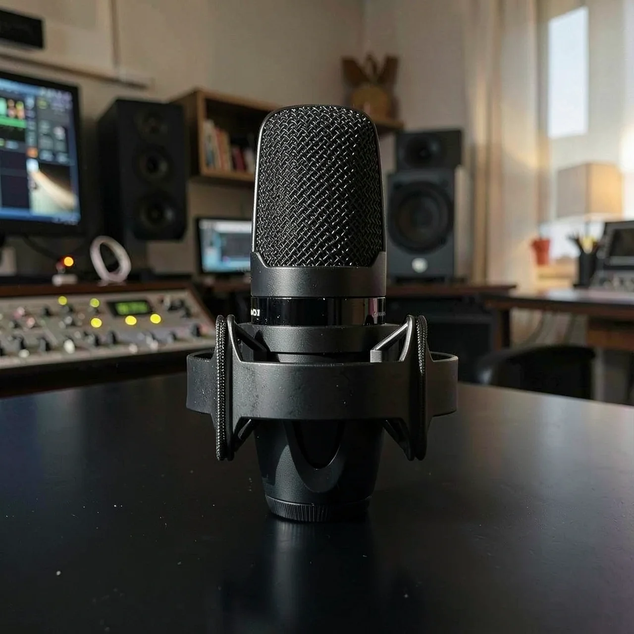 Микрофон Shure PGA27 с картой Foxter 2i2