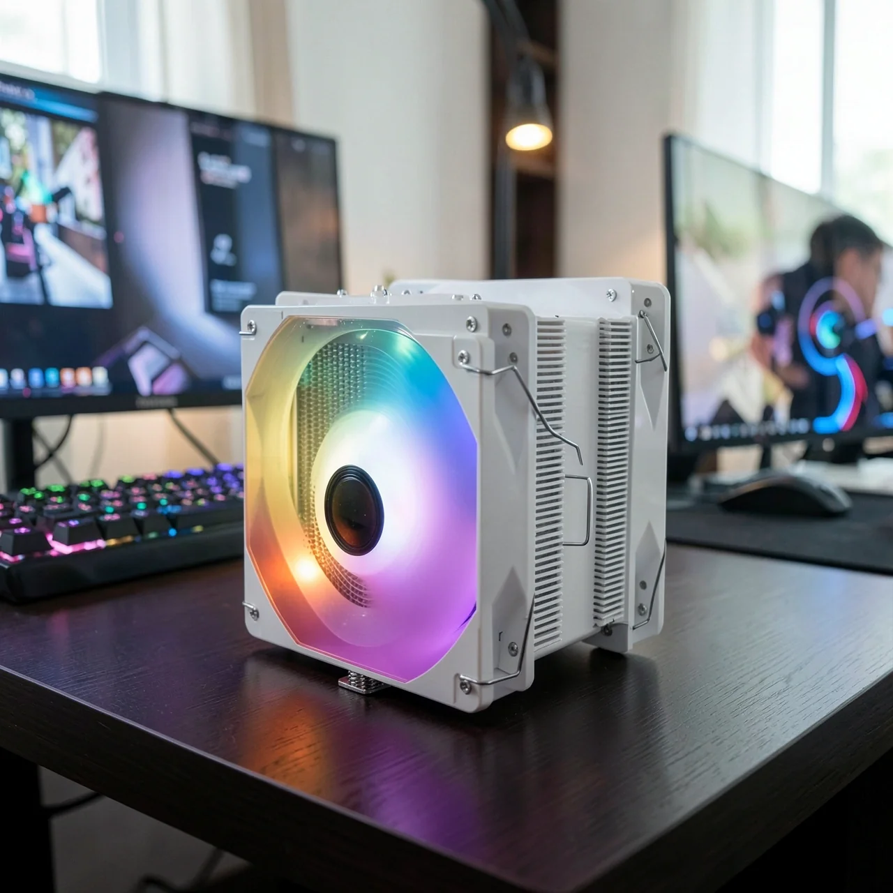 Кулер Thermalright AK120 SE White ARGB с двумя вентиляторами