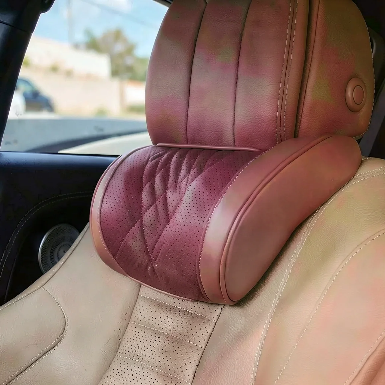 Подголовник Maybach красный