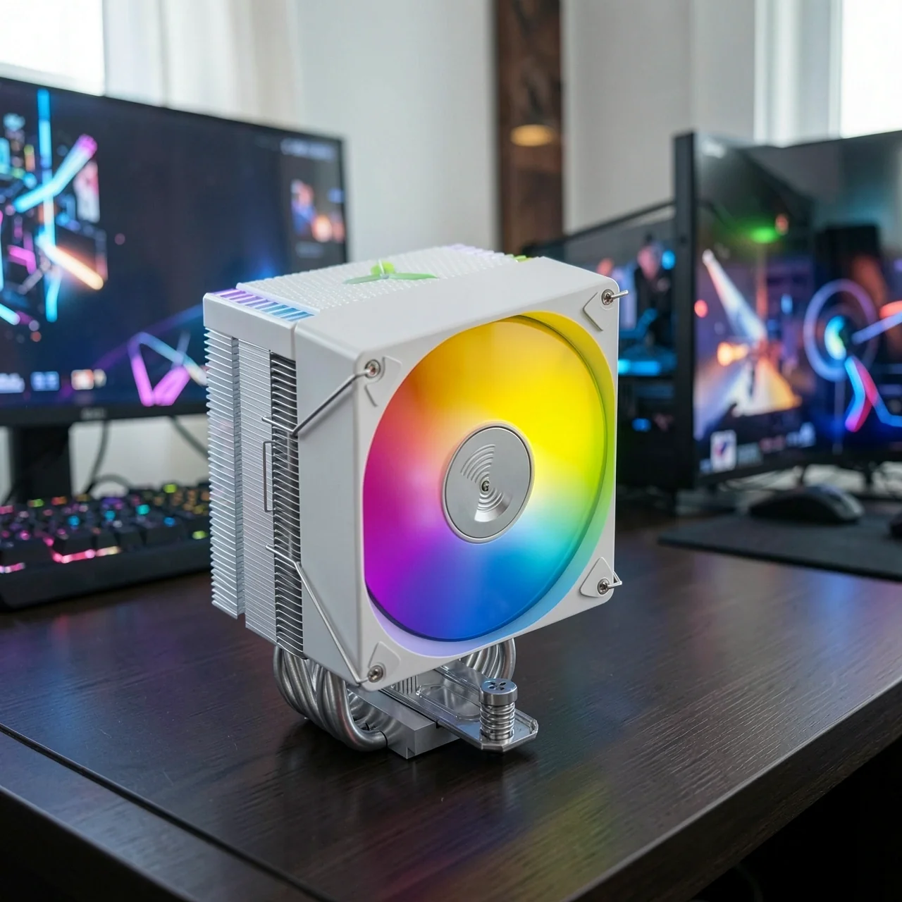 Кулер Jonsbo CR1400 EVO ARGB белый