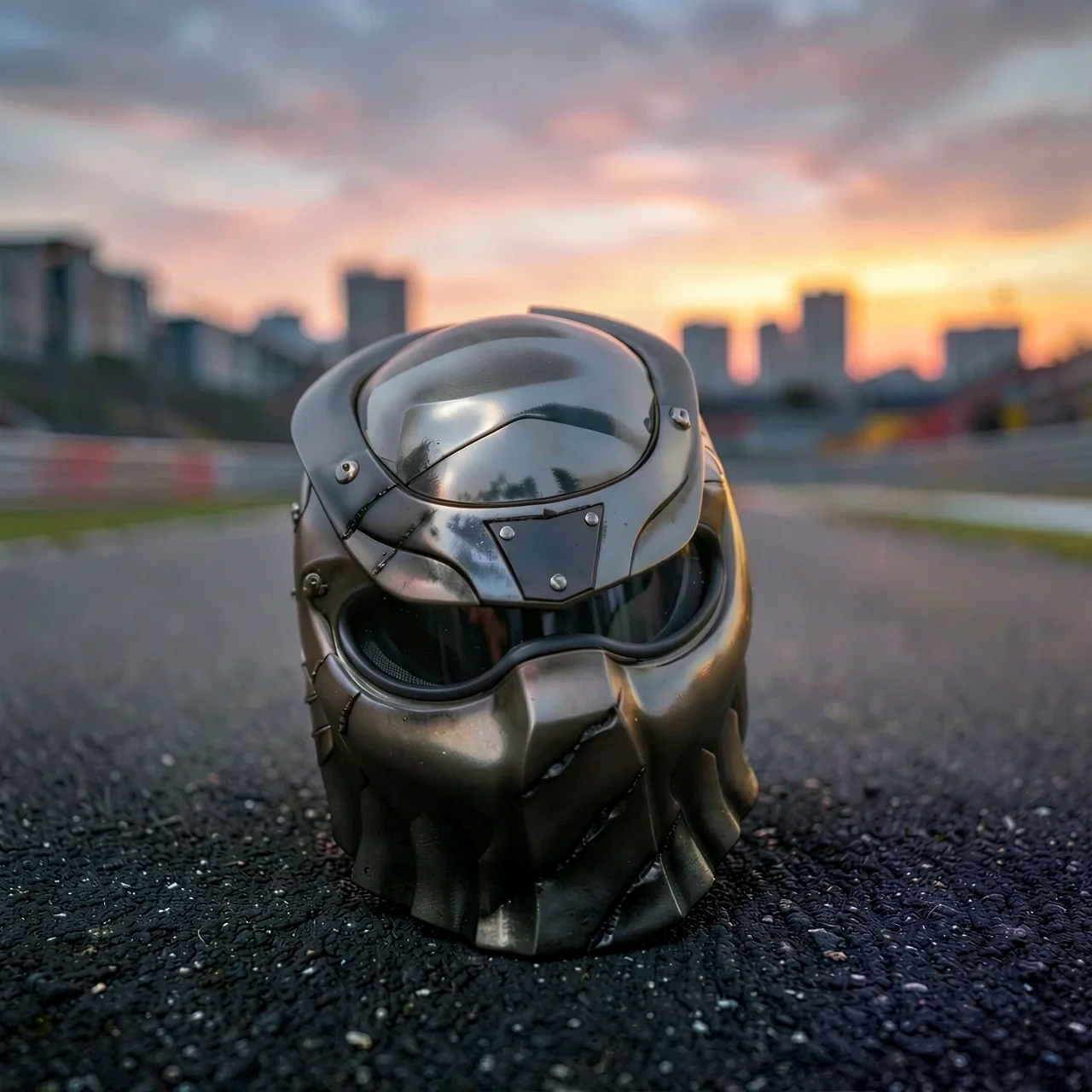 Шлем Dan Reddy Iron Warrior Матовый черный L