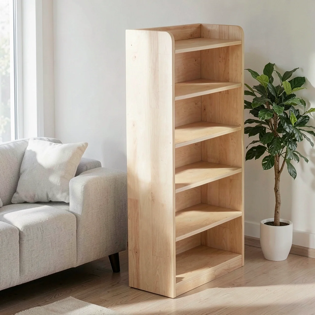 Стеллаж 6 ярусов увеличенная глубина 60x166 см