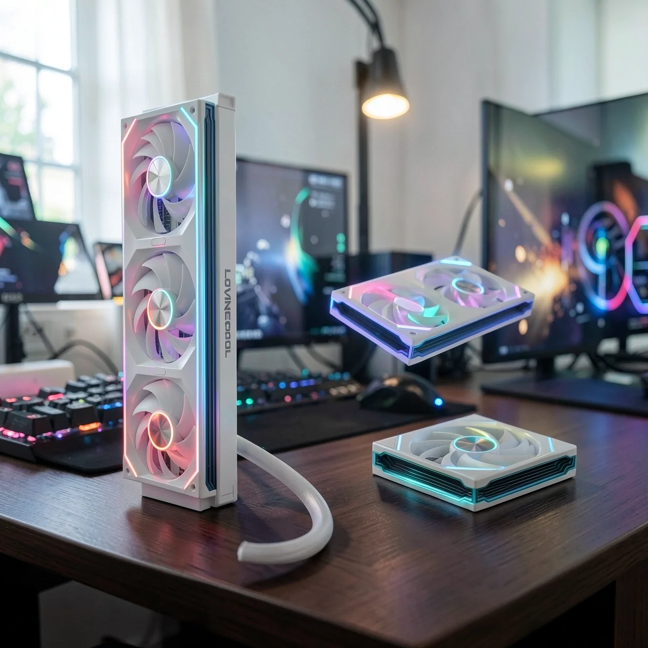 СЖО LovingCool SC60 Firefly 360мм белый максимальный комплект