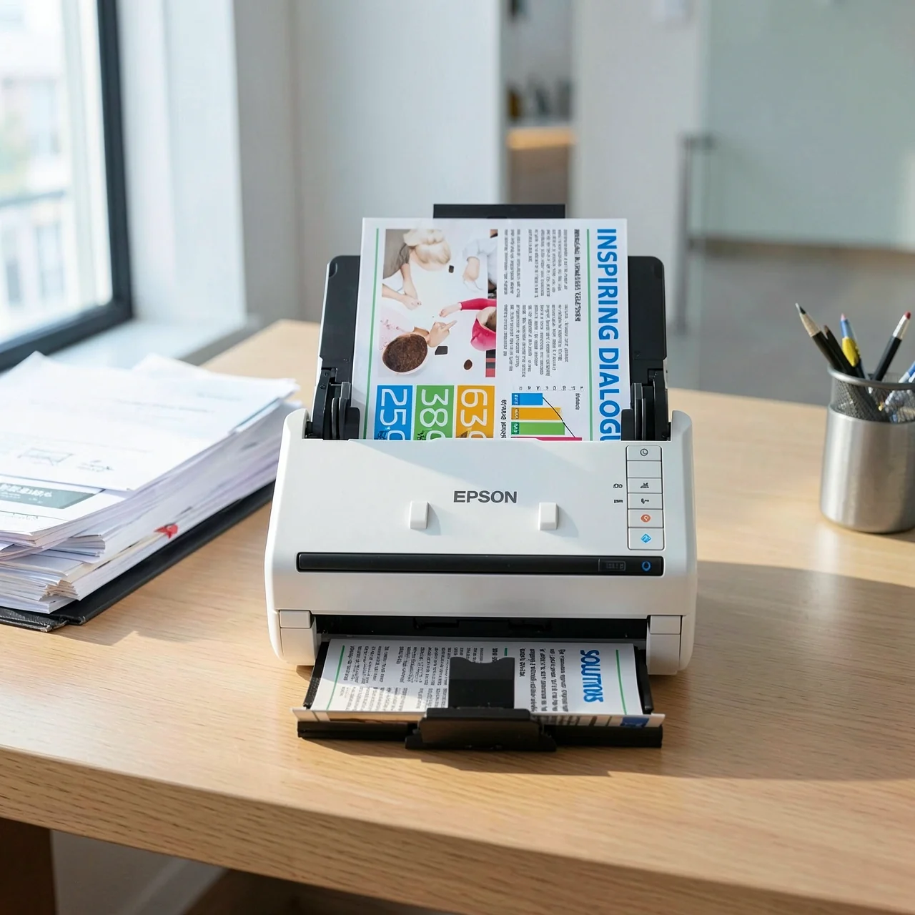 Сканер Epson DS-770II USB 45 стр/мин