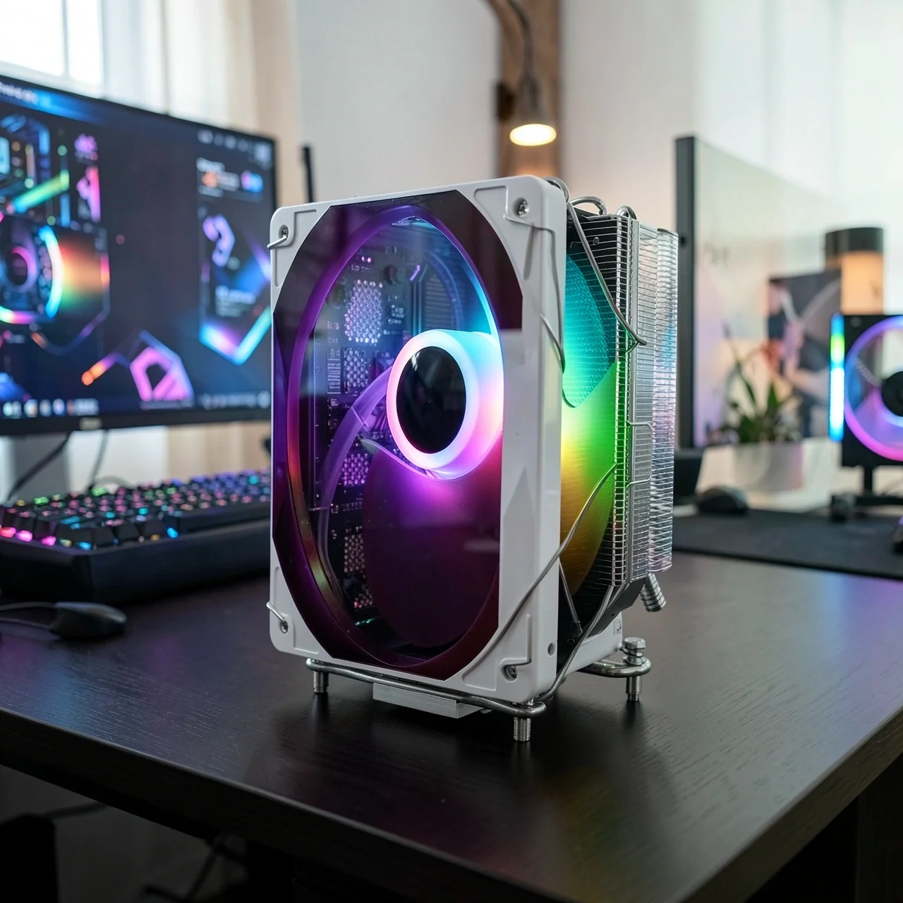 Кулер Thermalright AX120R SE AM4/AM5 White ARGB
