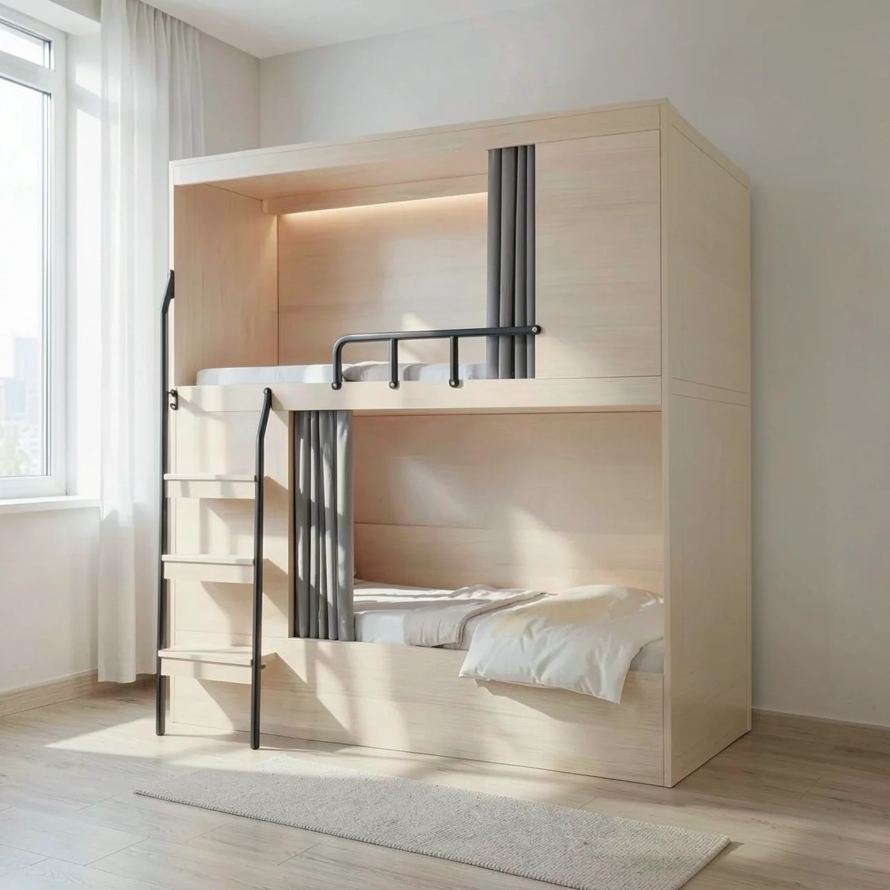 Двухъярусная кровать Qi Chu ad269 Супер 1000 мм