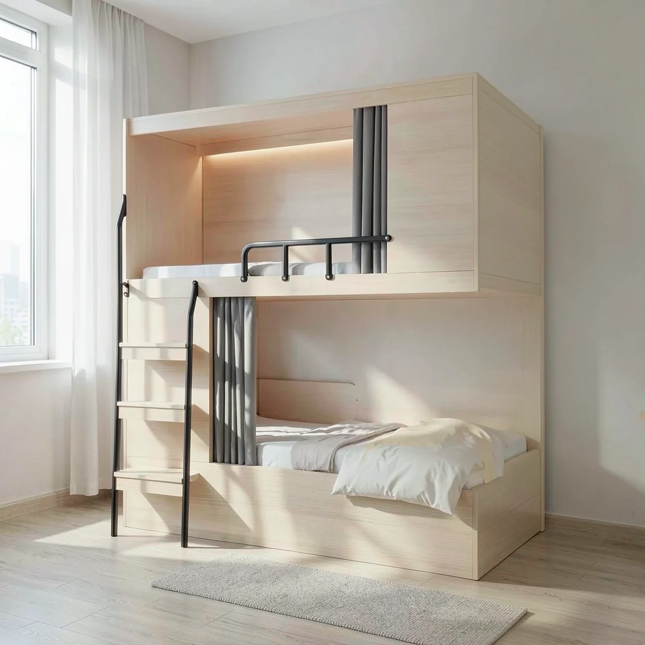 Двухъярусная кровать Qi Chu ad269 Супер 900 мм