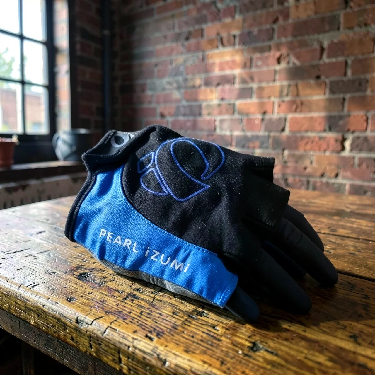 Велосипедные перчатки Pearl Izumi синие, L