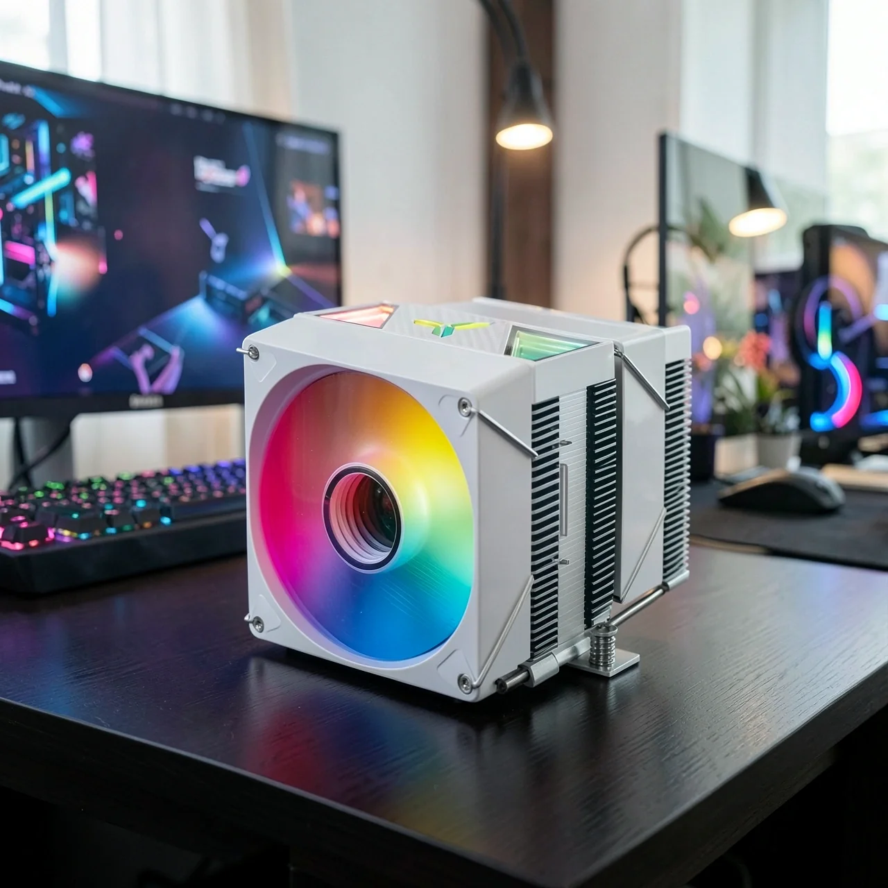 Кулер Jonsbo CR1400 DV2 ARGB белый